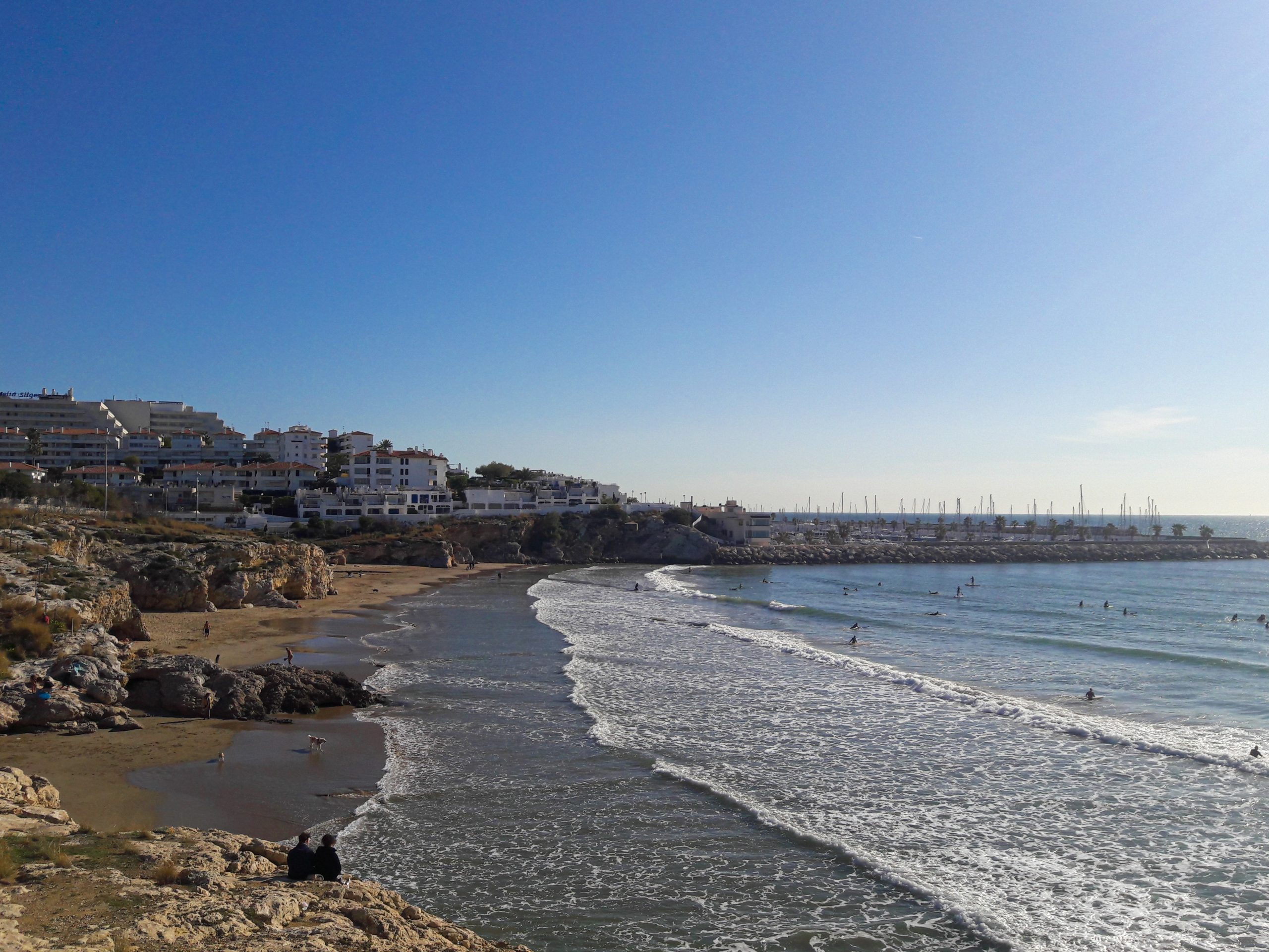 playa balmins sitges